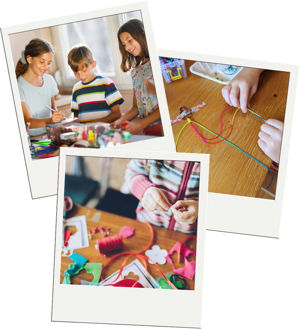 kids crafting